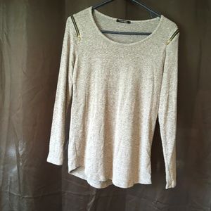 Papermoon M long sleeve top zipper